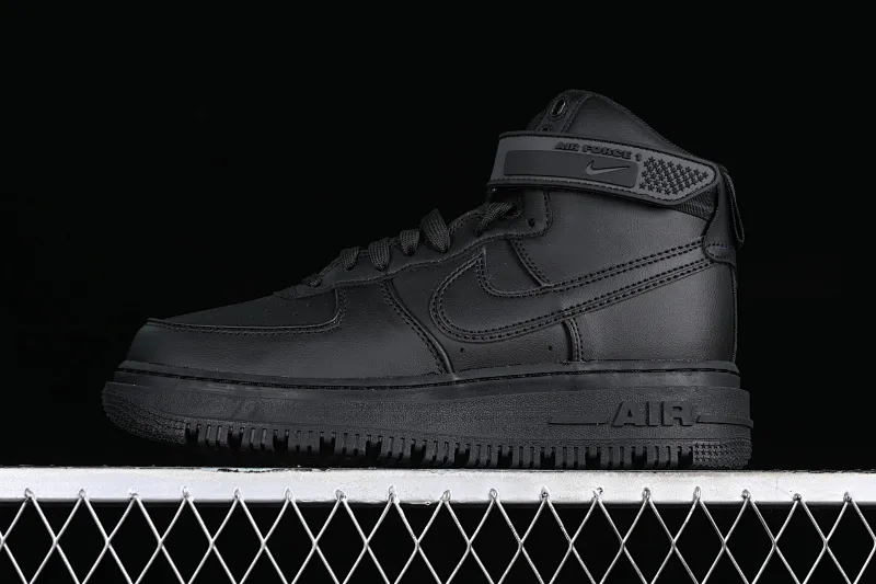 All categories Nk Air Force 1 Air Force series Nk Air Force 1 Mid Air Force mid-top Nk Air Force 1'07 "Boot" all black Air Force One mid-top casual sneakers DA0418-001